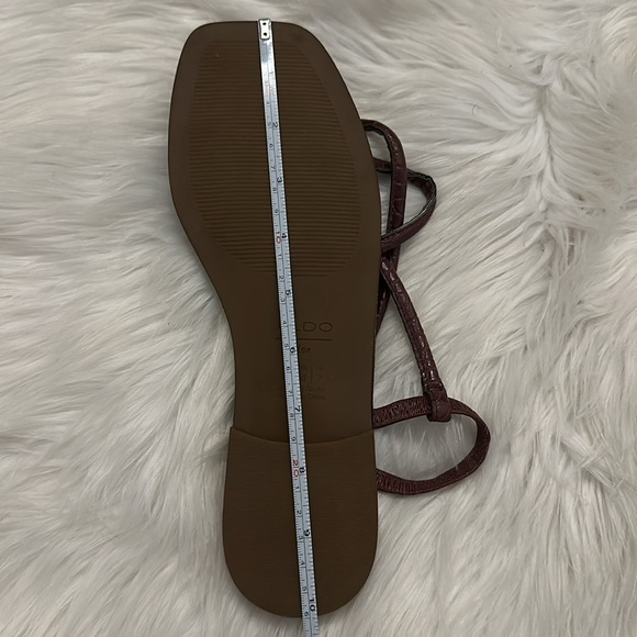 ALDO Toosieflex Burgundy Strappy Sandals – Size 9 – Comfort & Style - Picture 6 of 6